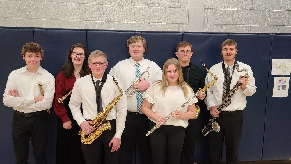 ACGC Falcon Band members competed in Instrumental Solo Contest 