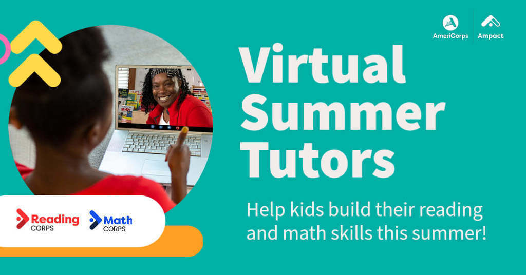 Virtual Summer Tutors  - Help Kids build their reading and math skills this summer!